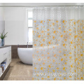 Wholesale PEVA Shower Curtain With Flower Printing